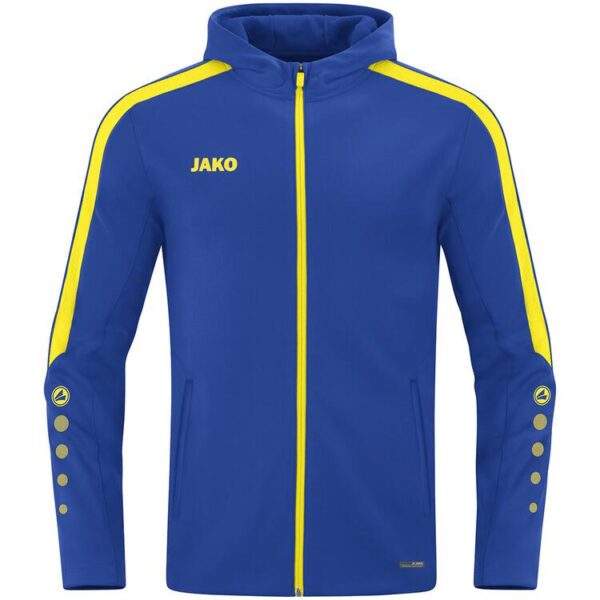 jako kapuzenjacke power 6823 404 royal citro gr l