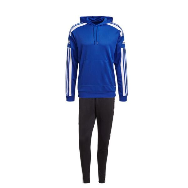 adidas squadra 21 trainingsanzug herren mit hoody royal blue black