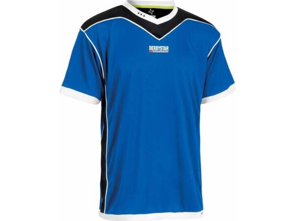 derbystar trikot brillant kurz blau schwarz 6000152620 gr 140 152