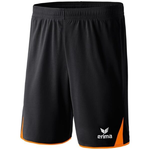 erima classic 5 c short 615508 schwarz orange gr