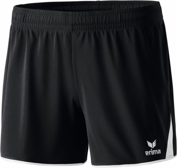 erima classic 5 c short schwarz weiss 615311 gr 34