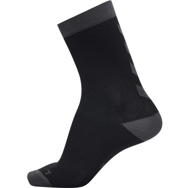 hummel element indoor sportsocken 2er pack black asphalt 204045 1006 gr 27 30