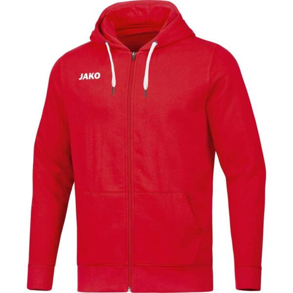 jako kapuzenjacke base 6865 01 rot gr