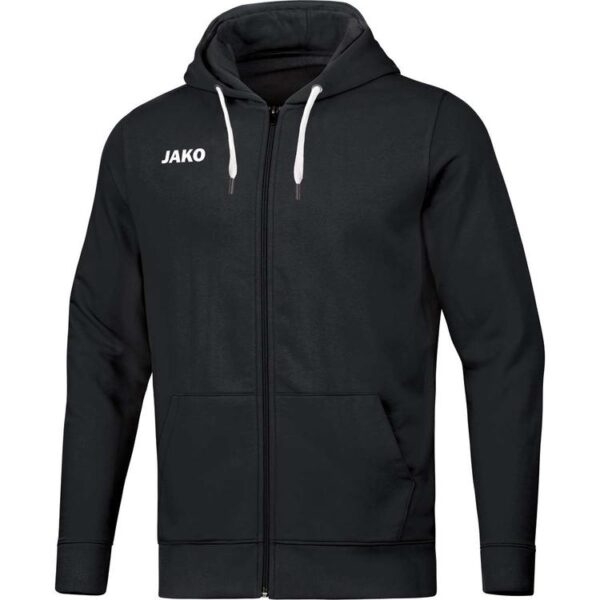 jako kapuzenjacke base 6865 08 schwarz gr 128