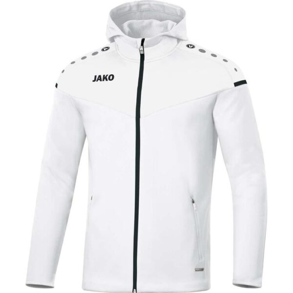 jako kapuzenjacke champ 20 6820 00 weiss gr