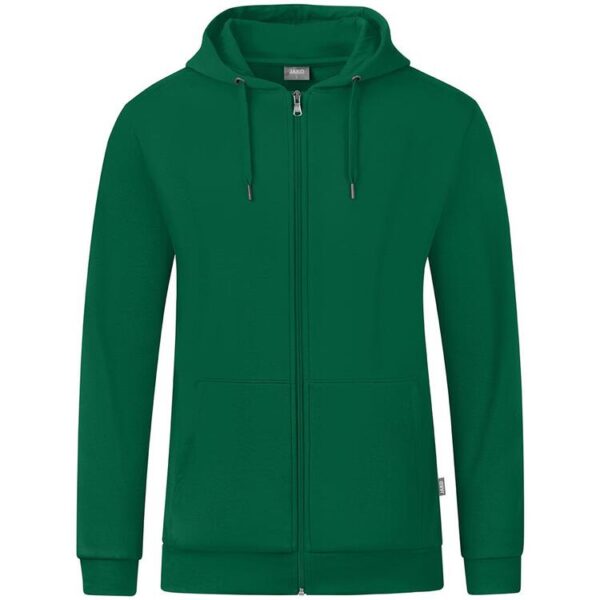 jako kapuzenjacke organic c6820 gruen gr