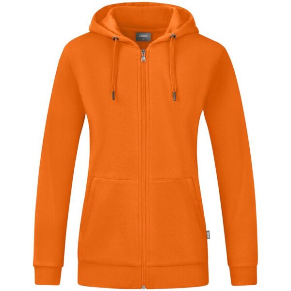 jako kapuzenjacke organic c6820 orange gr 34