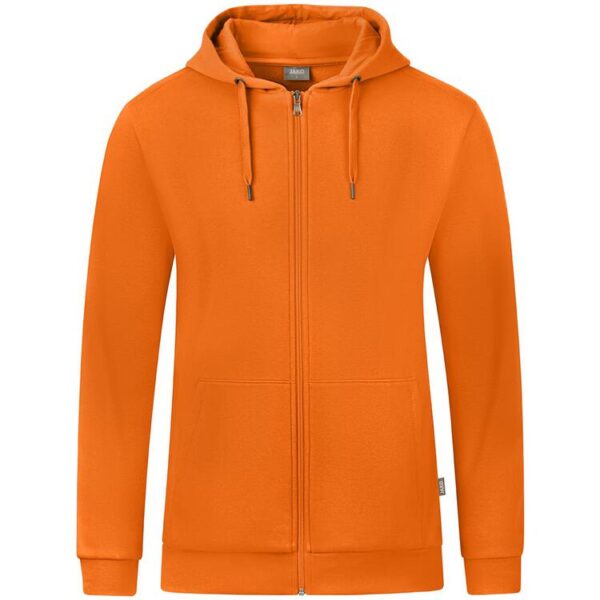 jako kapuzenjacke organic c6820 orange gr l