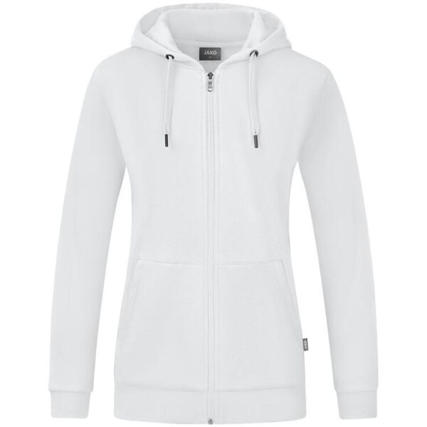 jako kapuzenjacke organic c6820 weiss gr 36