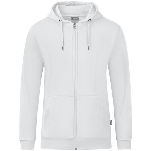 jako kapuzenjacke organic c6820 weiss gr l