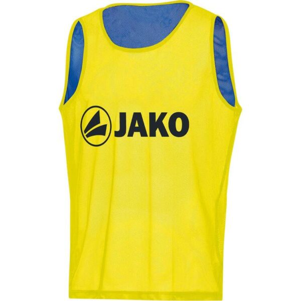 jako leibchen reverse 2618 03 neongelb royal gr junior