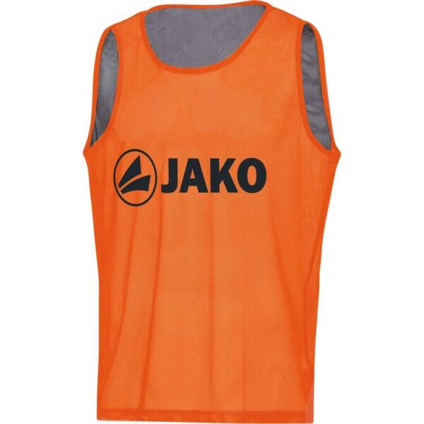 jako leibchen reverse 2618 19 neonorange steingrau gr senior