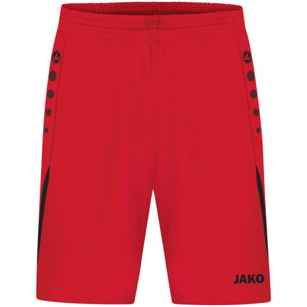 jako sporthose challenge 4421 rot schwarz gr 140