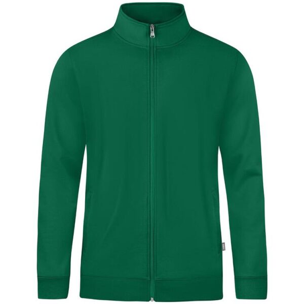 jako sweatjacke doubletex c9830 gruen gr m