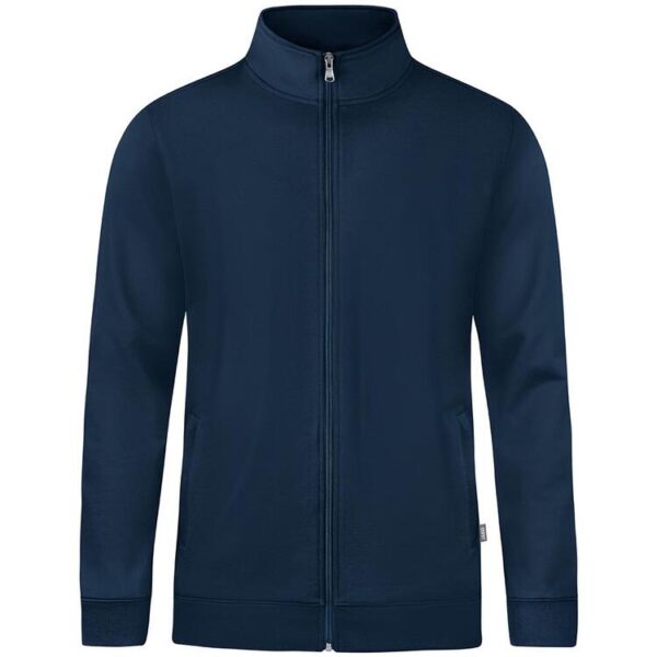 jako sweatjacke doubletex c9830 marine gr