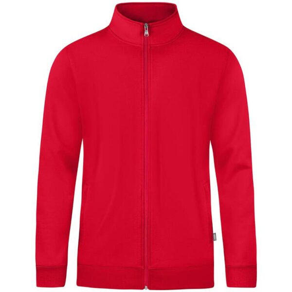 jako sweatjacke doubletex c9830 rot gr l