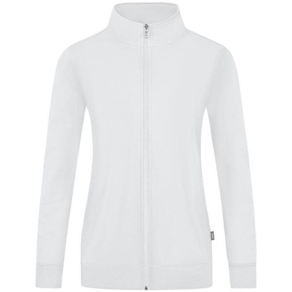 jako sweatjacke doubletex c9830 weiss gr 34