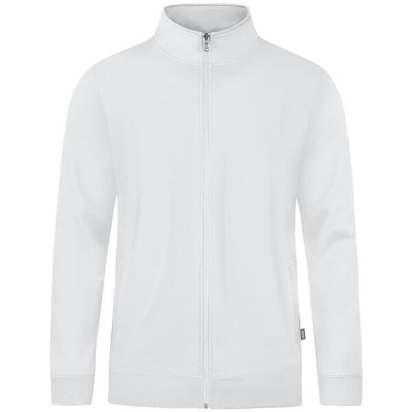 jako sweatjacke doubletex c9830 weiss gr