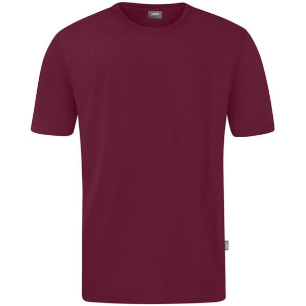 jako t shirt doubletex c6130 maroon gr