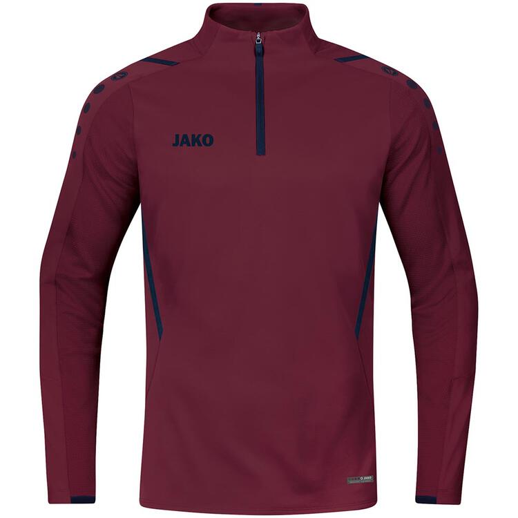 jako ziptop challenge 8621 maroon marine gr 140