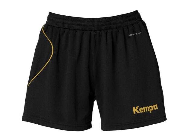 kempa curve shorts women 200306805 schwarz gold gr