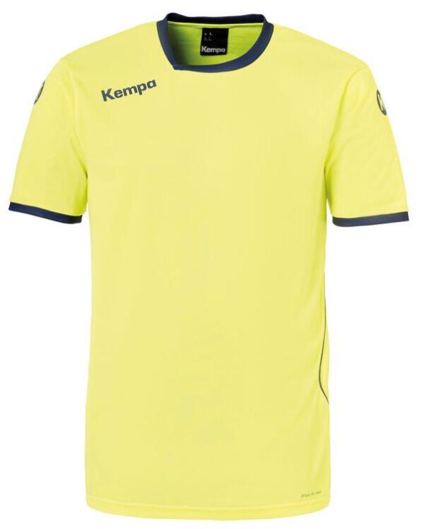 kempa curve trikot 200305908 fluo gelb deep blau gr 116