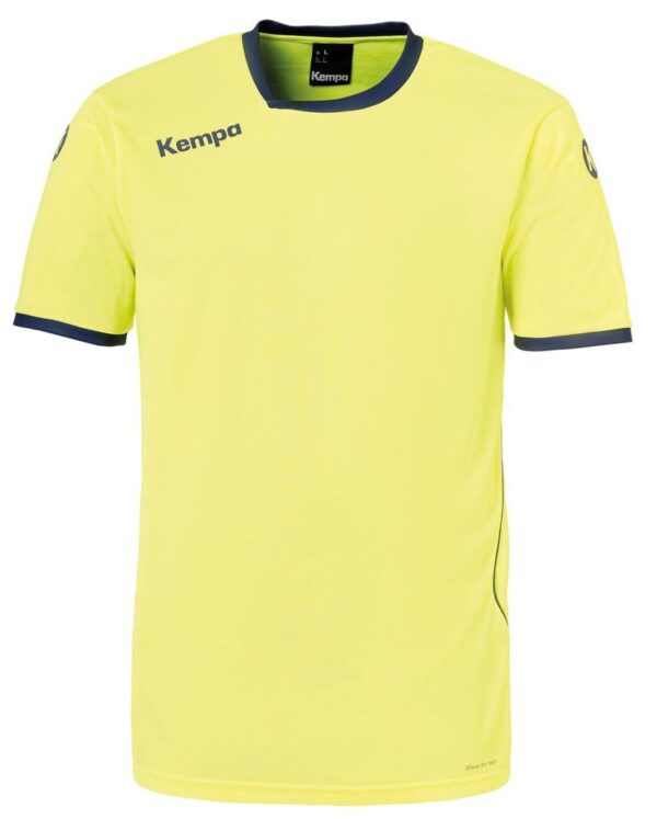 kempa curve trikot 200305908 fluo gelb deep blau gr 128