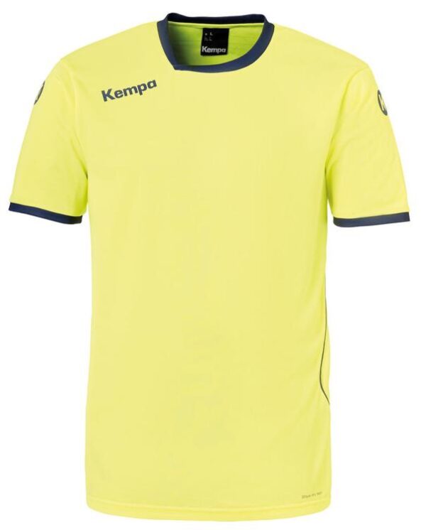 kempa curve trikot 200305908 fluo gelb deep blau gr