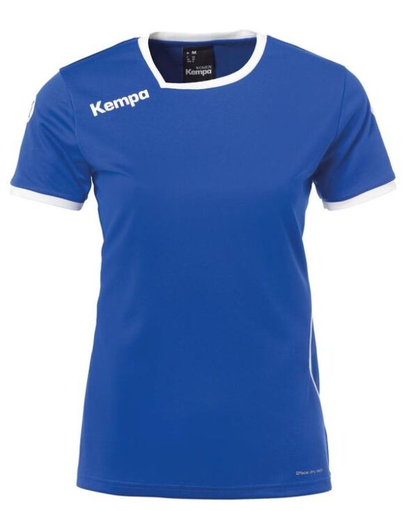 kempa curve trikot women 200306706 royal weiss gr s