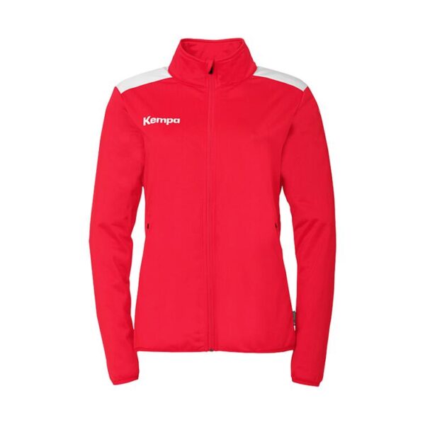 kempa emotion 27 poly jacke damen 200512661 rot weiss gr m