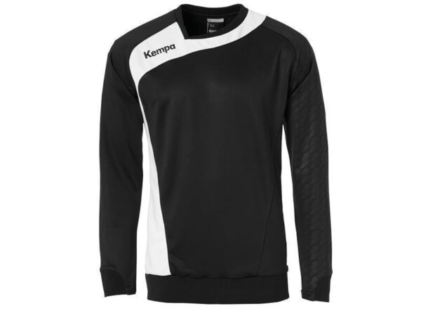 kempa peak training top schwarz weiss 200507704 gr 128