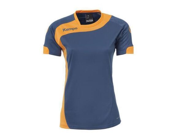 kempa peak trikot women petrol orange 200305606 gr l