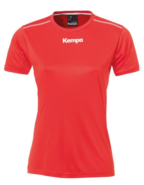 kempa poly shirt women 200235002 rot gr