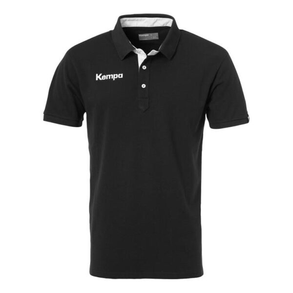 kempa prime polo shirt 200215902 schwarz weiss gr 140