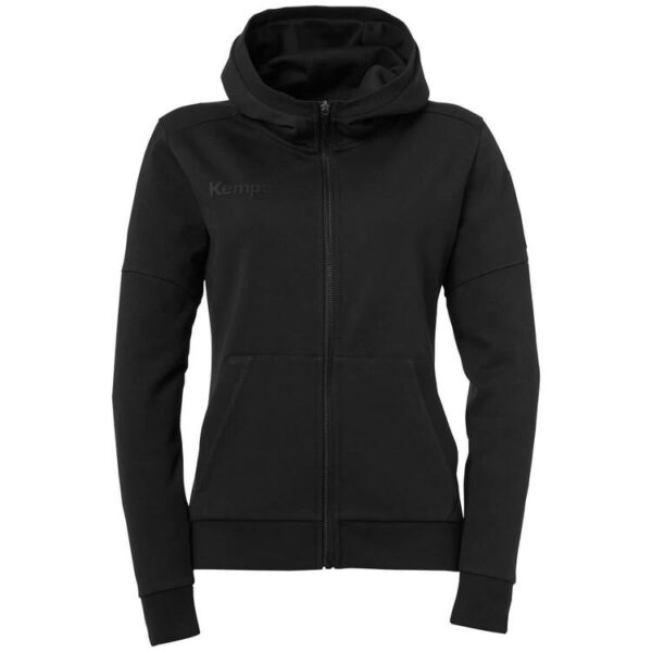 kempa status kapuzenjacke women 200363401 schwarz gr l