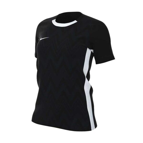 nike challenge v trikot damen fd7420 black white white gr