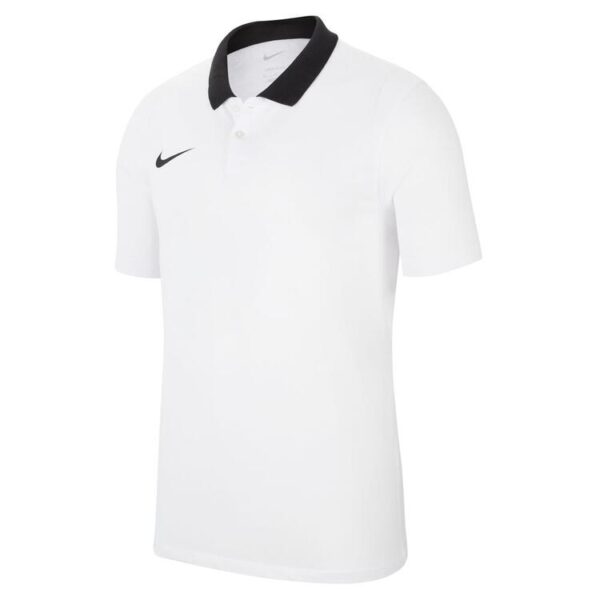 nike park 20 polo herren cw6933 100 white black black gr l