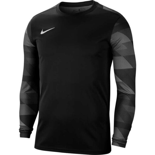 nike park iv torwart trikot langarm herren cj6066 010 black white white gr