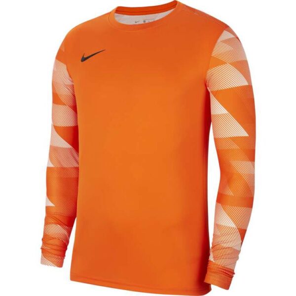 nike park iv torwart trikot langarm herren cj6066 819 safety orange white black gr