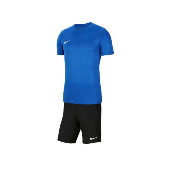 nike park vii trikot set trikot hose farbe royal blue black gr m