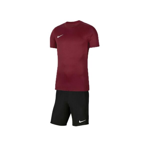 nike park vii trikot set trikot hose farbe team red black gr m