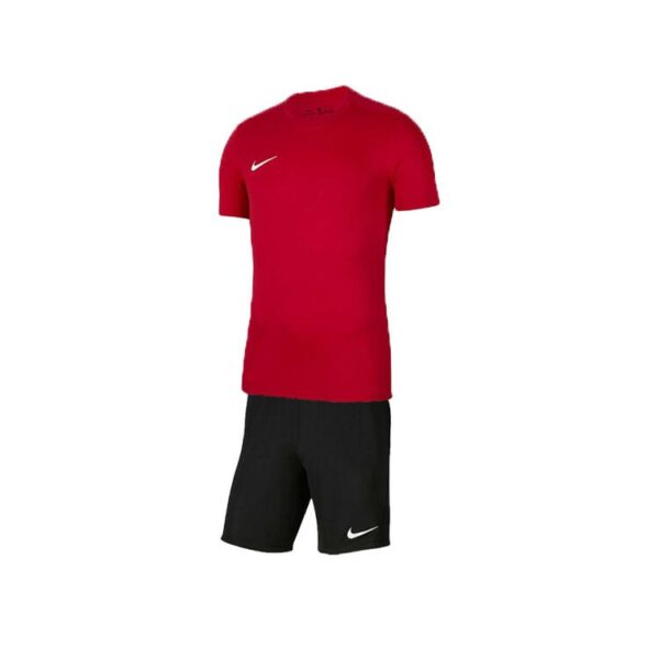 nike park vii trikot set trikot hose farbe university red black gr m