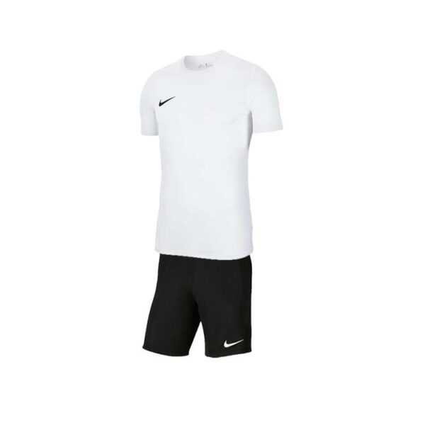 nike park vii trikot set trikot hose farbe white black gr m