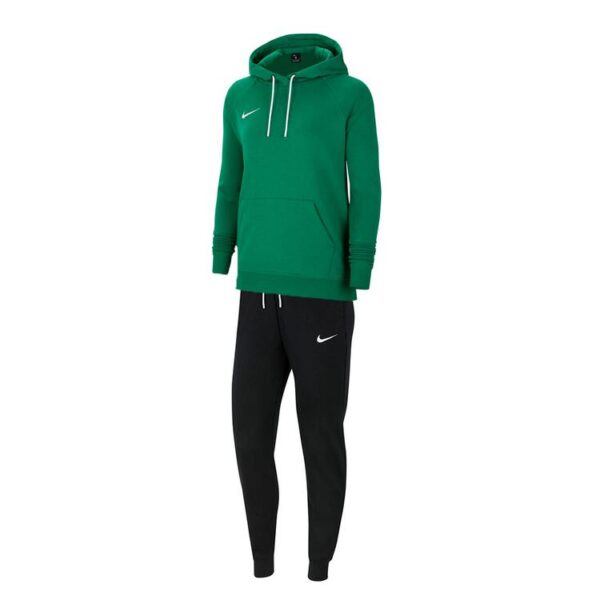 nike team club 20 trainingsanzug damen mit hoody farbe pine green black gr l