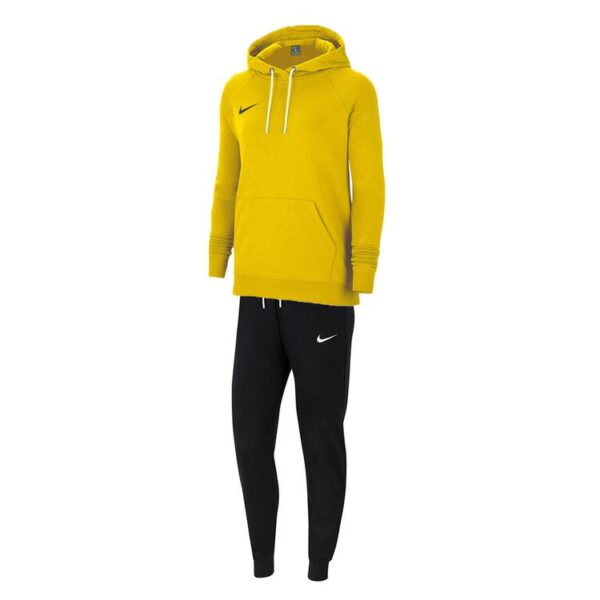 nike team club 20 trainingsanzug damen mit hoody farbe tour yellow black gr l