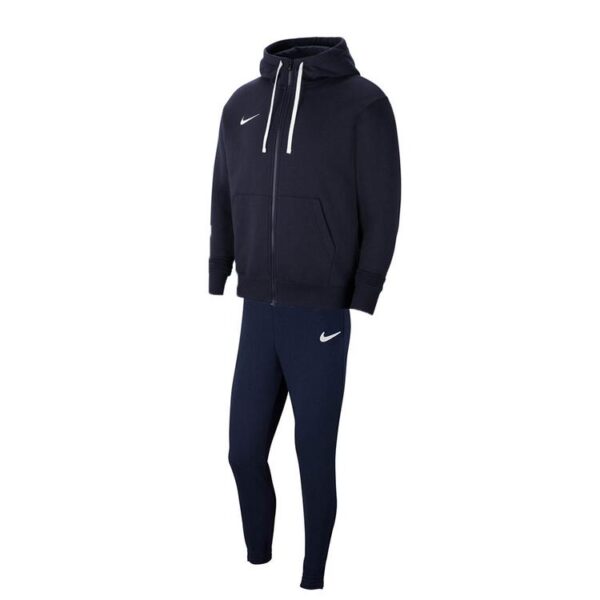 nike team club 20 trainingsanzug herren mit full zip hoody farbe obsidian obsidian gr m