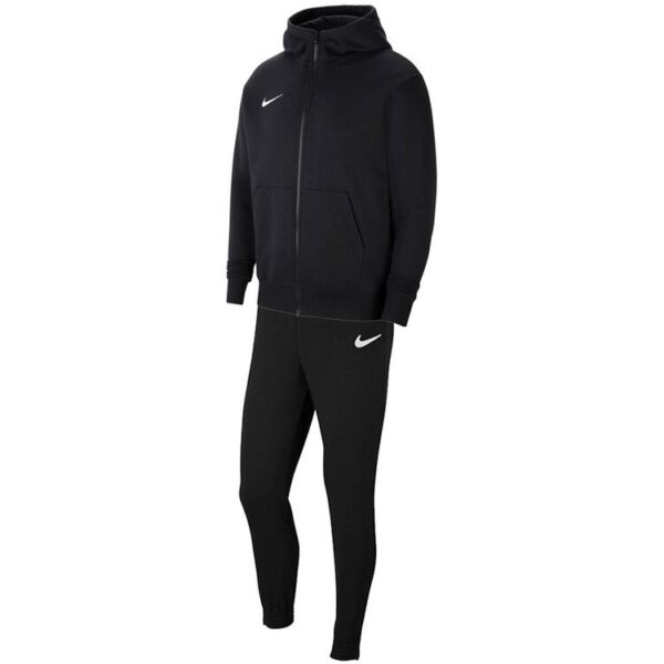 nike team club 20 trainingsanzug kinder mit full zip hoody farbe black black gr m 137 147