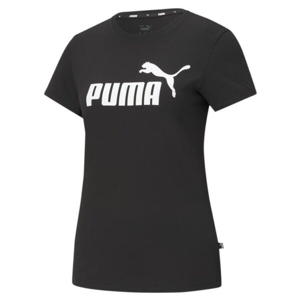 puma ess logo tee 586774 puma black gr l