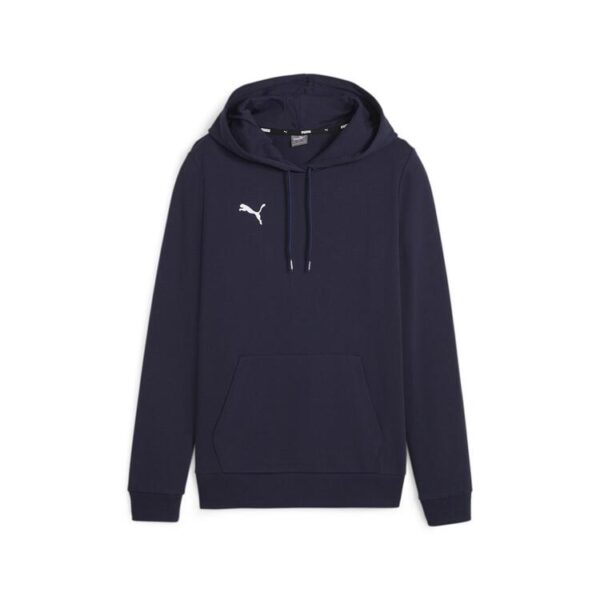 puma teamgoal casuals hoody wmn 658621 puma navy puma white gr m