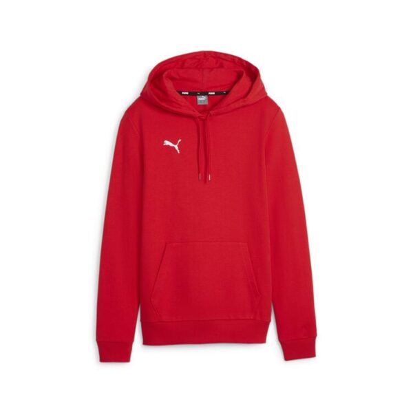 puma teamgoal casuals hoody wmn 658621 puma red puma white gr m